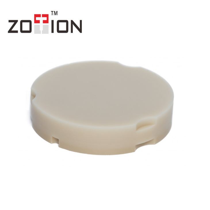 OD 95mm Dental Lab Material Multilayer Pmma Disc For CAD CAM ZirkonZahn System