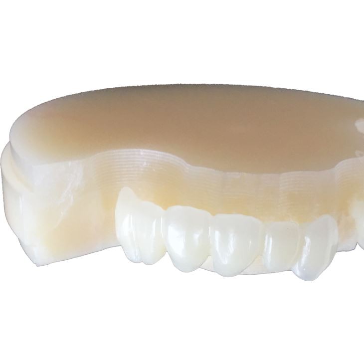 OD 95mm Dental Lab Material Multilayer Pmma Disc For CAD CAM ZirkonZahn System